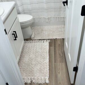 Bathroom Rug Mat Set of 2